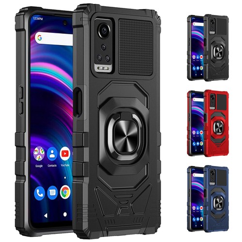 for BLU G91 Max Case Robotic Armor Ring Stand Hybrid Protector Cover ...