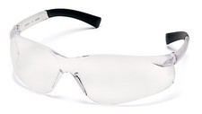 Pyramex Ztek Safety Glasses, Clear Lens and Frame, 12 Pack S2510S
