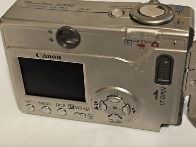 Canon PowerShot S200 Digital ELPH Camera Untested | eBay