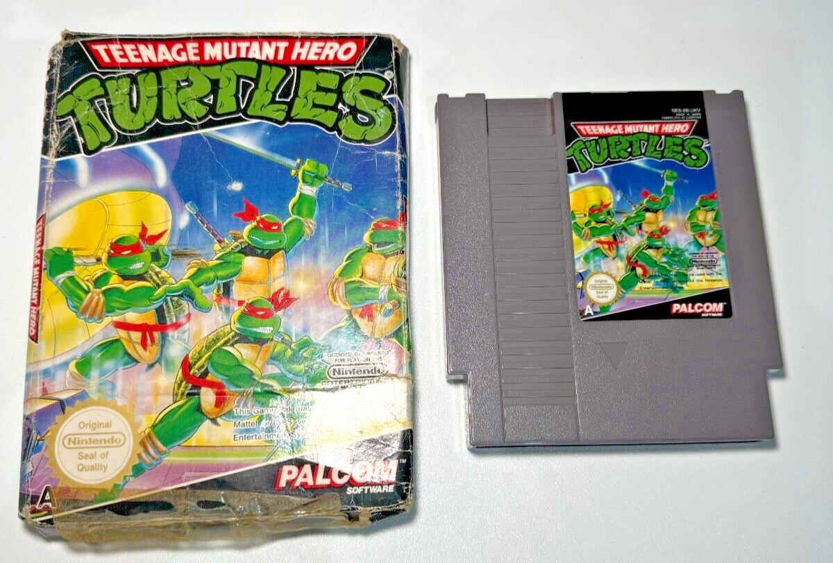 Teenage Mutant Ninja Turtles TMNT NES Game