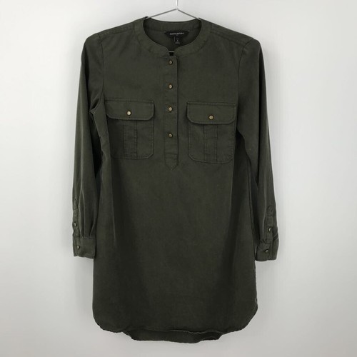 Banana Republic Womens Popover Shirt 