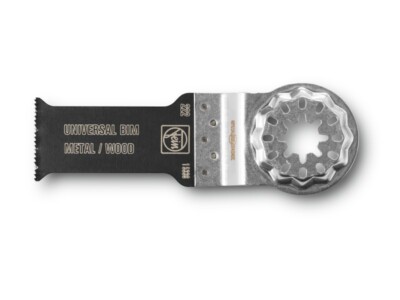 Fein MultiMaster 3x Universal E-Cut Sägeblatt 28mm Starlock. Wood+ Metal.