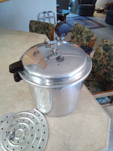 Mirro 22 QT Pressure Cooker, Stock Pot, 1 Rack, M-0622, Canner, Canning - Picture 4 of 13