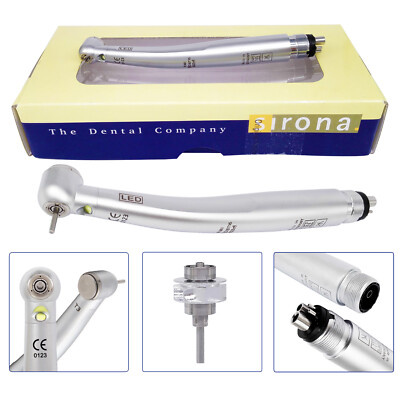 Sirona T3 Racer Style Dental LED E-Generator High Speed Handpiece Torque 2/4Hole