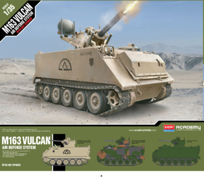 13507 ACADEMY 1/35 M163 Vulcan Air Defense System