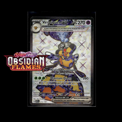 Pokemon Cards Obsidian Flames! - Holo/Reverse Holo Ex Full Art Illustration Rare