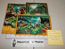 Lego 3858 Heroica Waldurk Forest Game Rules Book Instructions & Map Layout Only