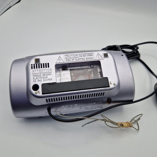 Sony ICF-C490L Large Digit Display Clock Radio - Working - Picture 4 of 5
