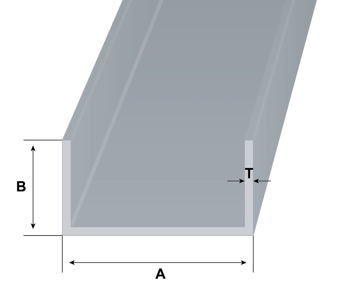 Free Shipping Recessed super wide 35mm height aluminum u channel