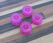 4x Purple LP Guitar Control Knobs Speed Knobs Dial Knob for SG Epiphone Les Paul