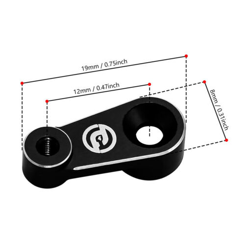 Servo de engranaje de metal de 7 kg con brazo servo digital para coche de radiocontrol TRX4 TRX6 SCX10 III 1/10 - Imagen 10 de 20