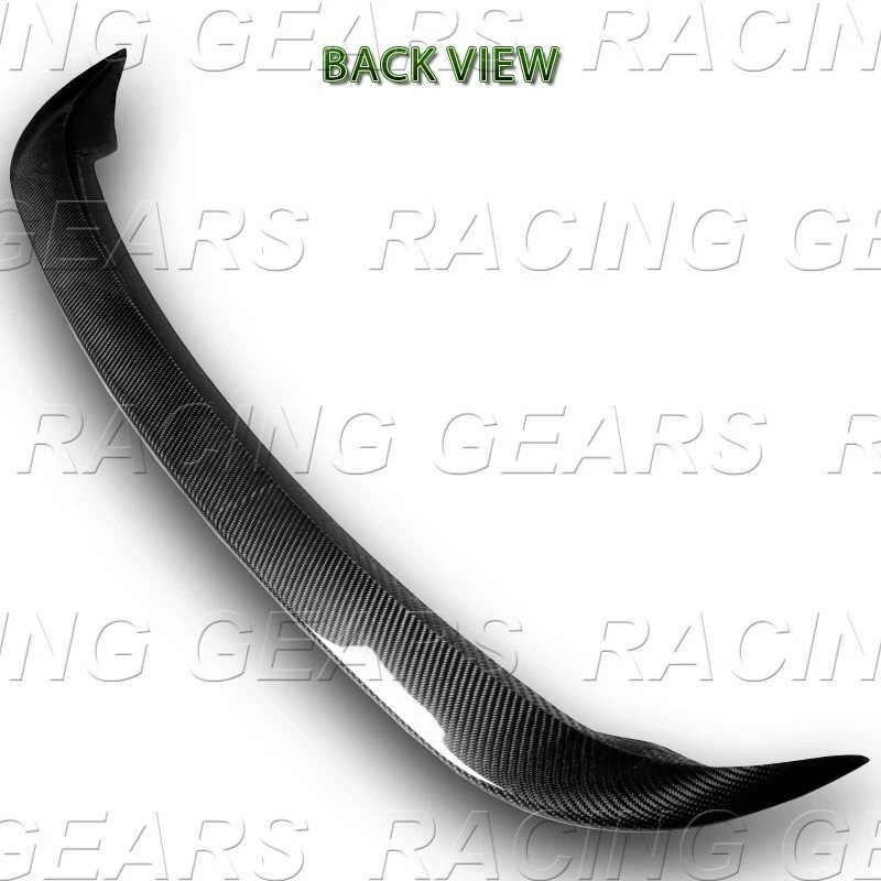 ALERÓN DE TECHO TRASERO DE FIBRA DE CARBONO REAL PARA 10-13 VOLKSWAGEN VW GOLF 6 MK6 GTi Foto 3 de 4