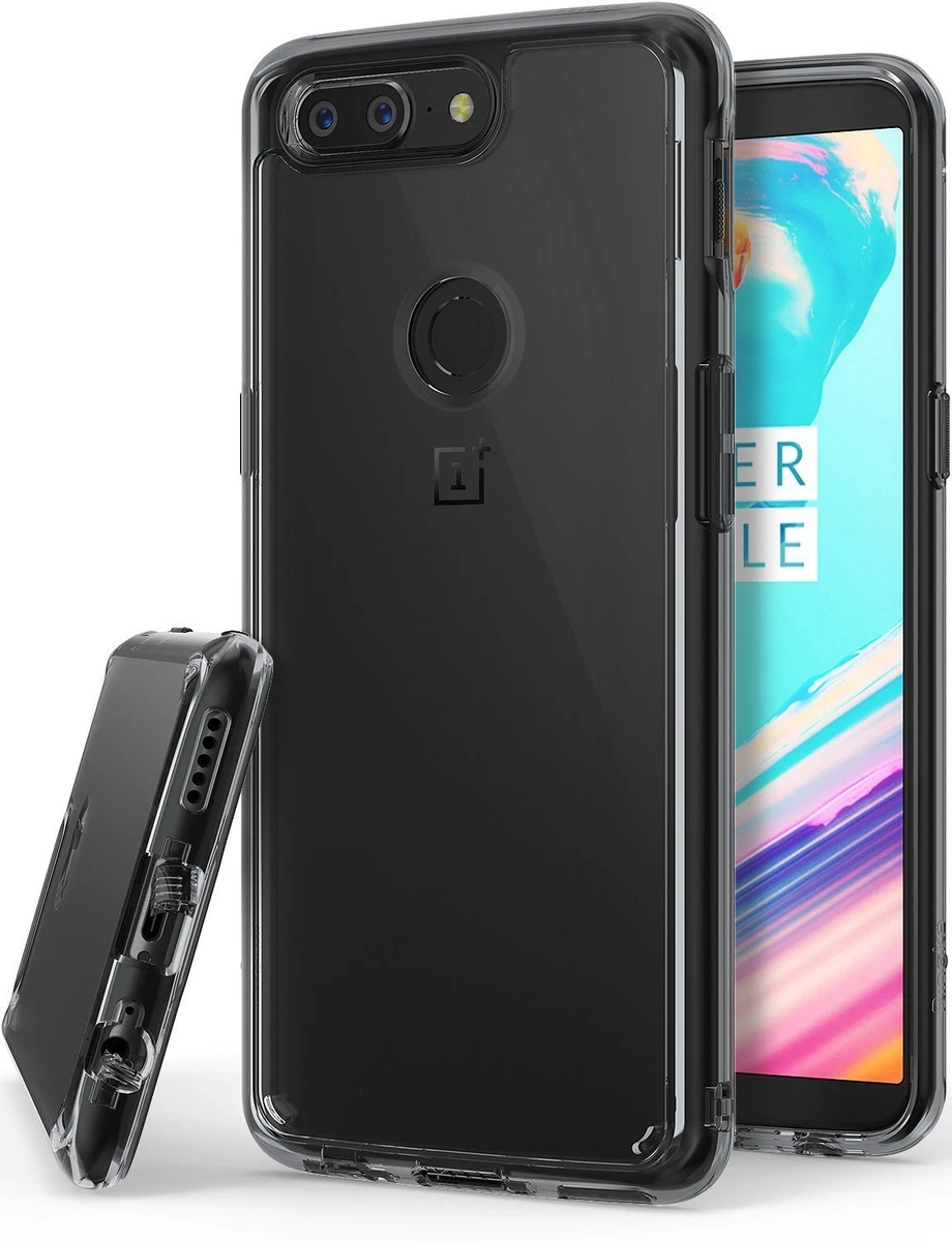 REY Pack 3X Kit Protezione Per ONEPLUS 5T – Pellicola In Vetro Temperato 9H + Custodia Anti-shock In Silicone TPU - 5