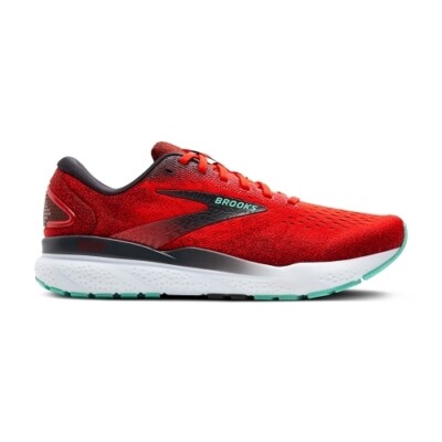 Brooks Ghost 16 [1104181D623] Men Running Shoes Fiery Red/Ebony