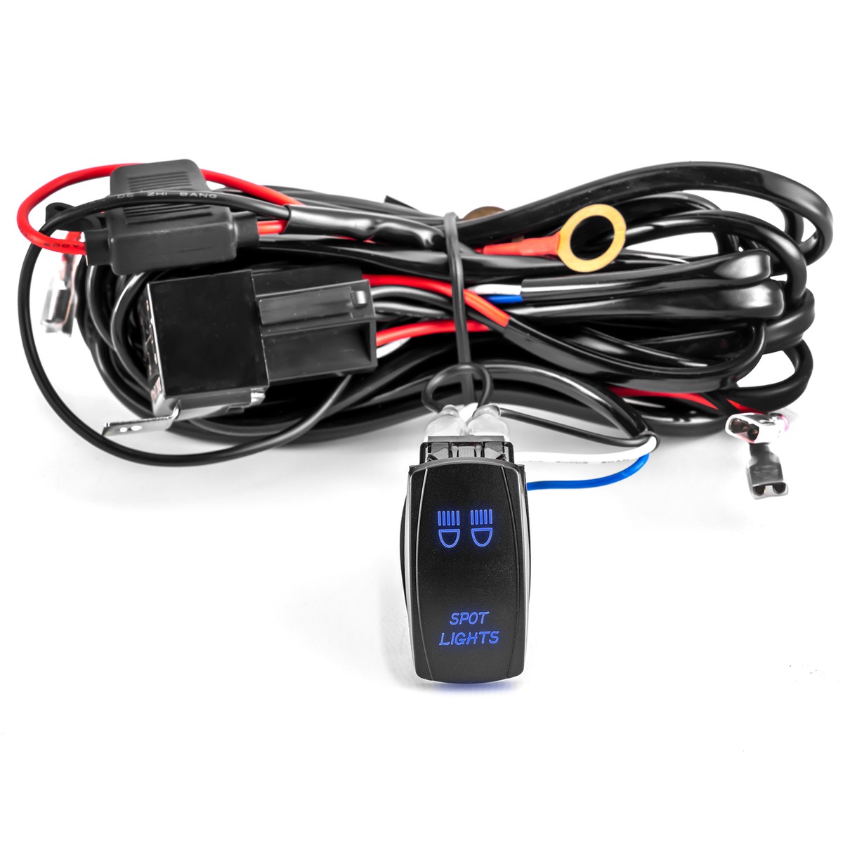 60W 4'' LED Ditch Light Mount Wire Kit For Subaru Outback