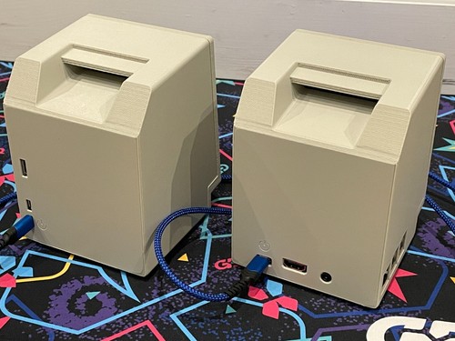 MACINTOSH MINI CUTE 3, 3D PRINTED PARTS FOR 40% SCALE MAC FOR RASPBERRY PI - Picture 4 of 10