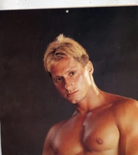 FOX STUDIOS  pres:  DENNIS HOPPER * 10 3D COLOR SLIDES  BLONDE HUNK *SERIES 2