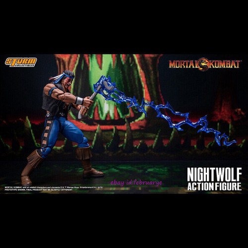 New Storm Toys 1/12 DCMK16 Mortal Kombat Nightwolf Action Figures Gift - Picture 22 of 23