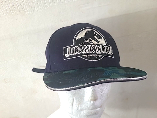 Jurassic World Japan Hat Adult One Size Navy/Camo Brand New