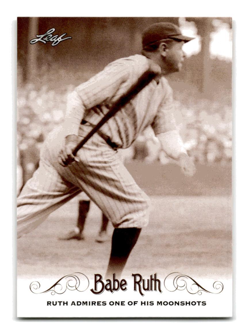 Babe Ruth 2016 Leaf Babe Ruth Collection #34 HOF New York Yankees Mint
