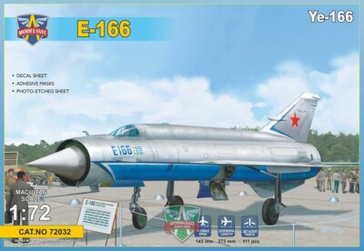 ModelSvit 72032 1/72 scale Ye-166 Heavy experimental interceptor
