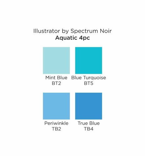 Spectrum Noir - Illustrator - New 4 Pen Pack - Crafter's Companion Free UK p&p - 第 3/23 張圖片