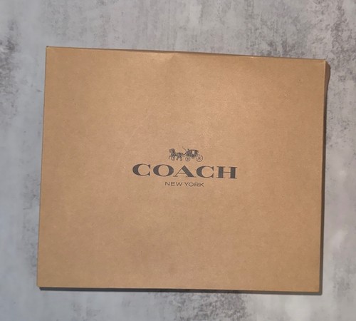 BN COACH BROWN GIFT BOXES~GIFT BAGS~ STICKERS~TAGS PICK SIZE - Picture 32 of 34