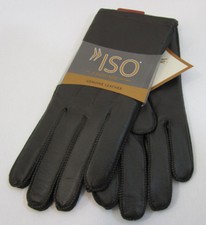 ISOTONER genuine LEATHER GLOVES SZ md NEW WITH TAG