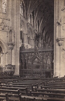 ELY CATHEDRAL ~ SHEWING CHOR ~ CAMBRIDGESHIRE ~ UNBENUTZT ~ UNBESPIELT