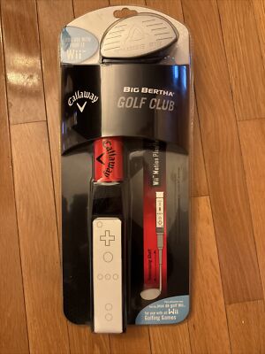Nintendo Wii Motion Plus Callaway Big Bertha Golf Club Telescoping Shaft NEW