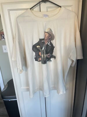 Vintage Alan Jackson 2002 Tour T-Shirt 2XL Faith Hope Love Country Music Rare