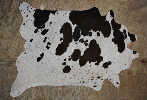 Basically Black & White - A Lovely Mini HIde - A Tiny Cowhide for a Tiny Home - Picture 5 of 5