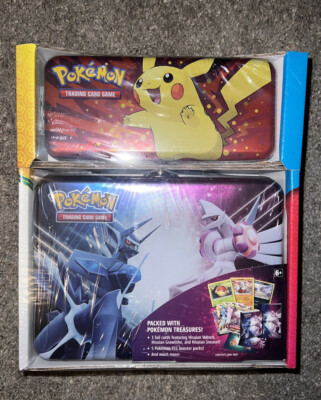 COSTCO POKEMON Collectors CHEST & PENCIL CASE 7 Booster Packs Included NIB