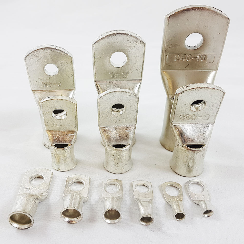 Copper Tube Terminals Terminal Battery Welding Cable Lug Eyelet Crimp ...