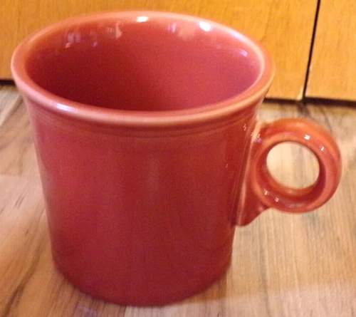 Fiestaware  Mug Cup Classic Ring Handle ( Persimmon )