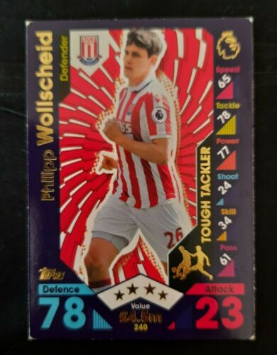 Topps Match Attax TCG Football / Soccer / Futsal - Forster, Ibe, Wollscheld - Picture 7 of 10