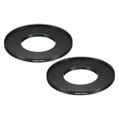 43mm-77mm Metal Step Up Ring, Pcs Camera Lens Filter Adapter