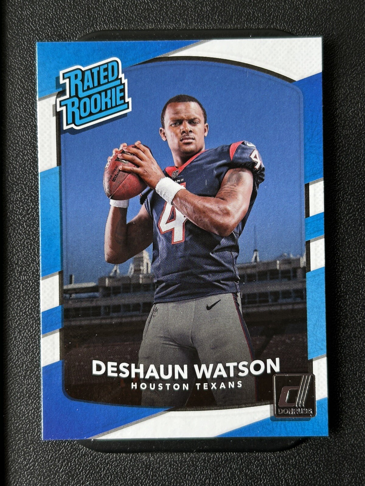 2017 Donruss #345 Deshaun Watson Rated Rookie RC