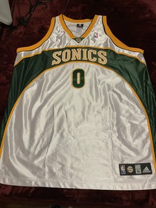 russell westbrook sonics jersey
