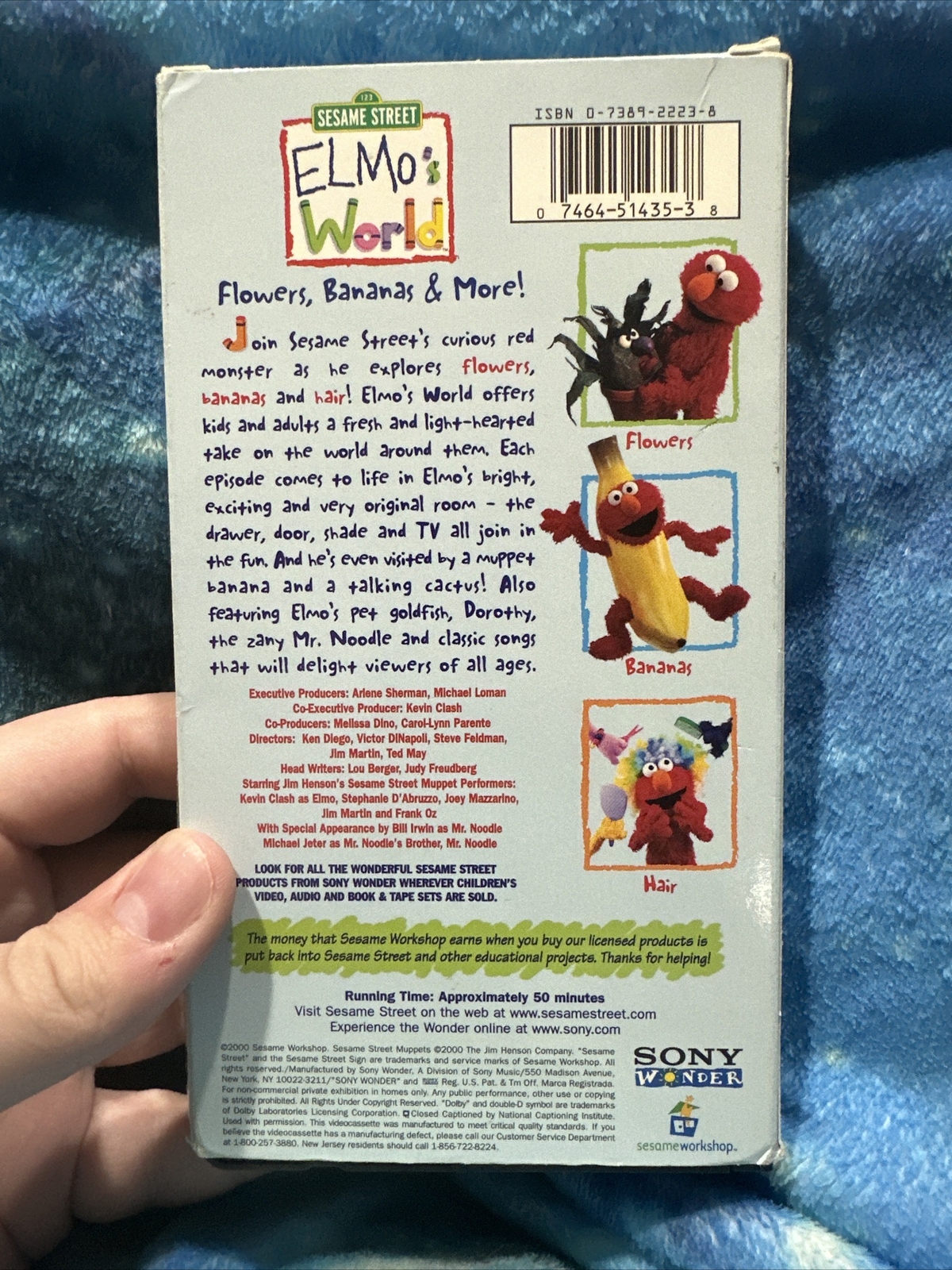 Sesame Street Flowers Bananas And More VHS 74645143538 eBay