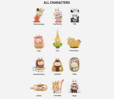 POPMART THE MONSTERS LABUBU Wacky Mart Series Figures
