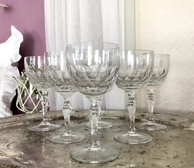 Vintage 5x edel Aperitif Gläser Kristallglas geschliffen schön Spiegelau