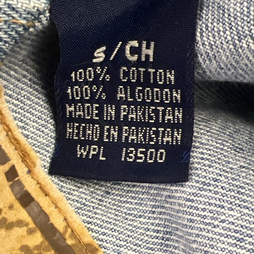 Jean Blue Generation Adultos Talla Pequeña, Chaqueta Denim Azul Claro ¡Gran Forma! - Imagen 22 de 24