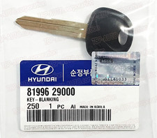 Genuine Key Blank Uncut Accent Elantra 1999-2006 Tiburon 1999-2008 8199629000 Genuine Key Blank Uncut Accent Elantra 1999-2006 Tiburon 1999-2008 8199629000