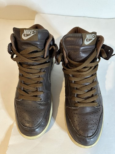 Size 8 - Nike Dunk High Premium Brown - 312786-222 - Picture 3 of 9
