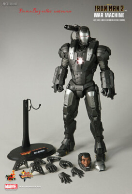 Perfect Hot Toys 1/6 Mms120 Iron Man 2 War Machine In Stock New | eBay