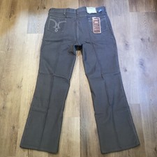 NOS Vintage Corduroy Pants Mens 42 34 Disco Low Rise Sedgefield 70s USA Made