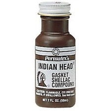 ITW PERMATEX INC PTX20539 Indian Head Gasket Shellac Compound, 2 Ounce Bottle, C