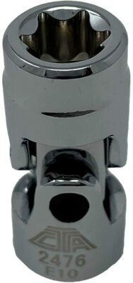 CTA Tools 2476 E10 U-Joint Socket - 1/4'' Drive