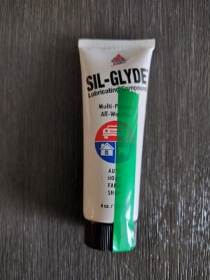 Sil-Glyde Multi-Purpose All-Weather Lubricating Compound for All Surfaces - 4 Oz